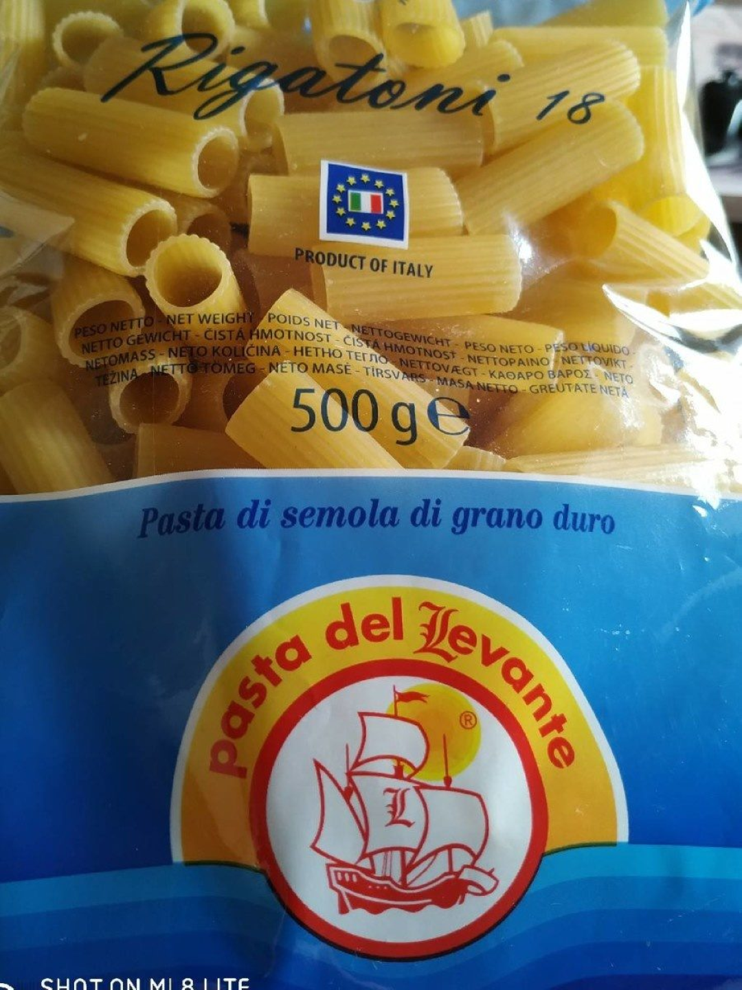 LEVANTE RIGATONI L918 500G